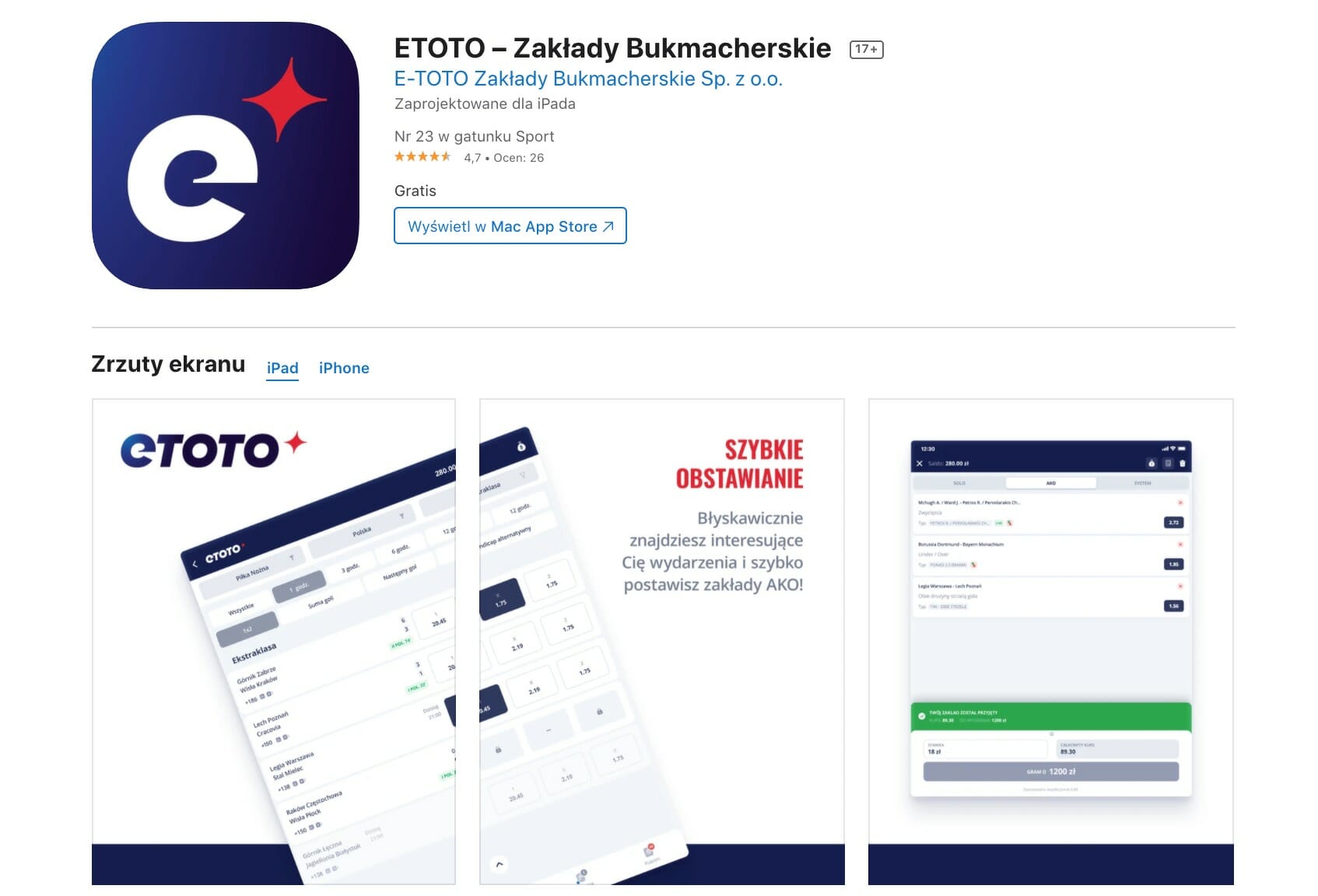 Etoto app IOS