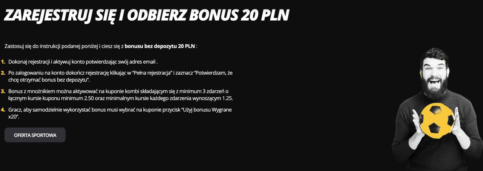 LVBet bonus za rejestracju