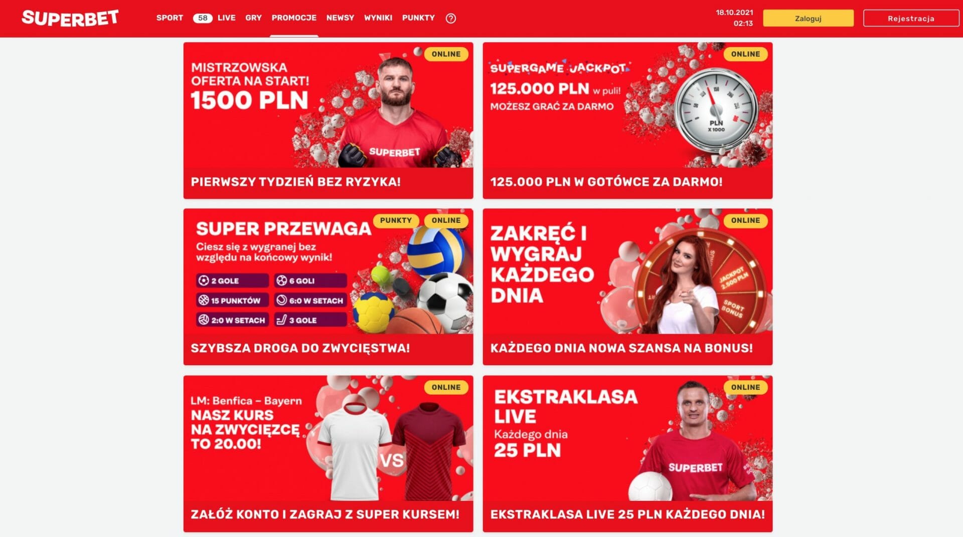 Superbet promocje