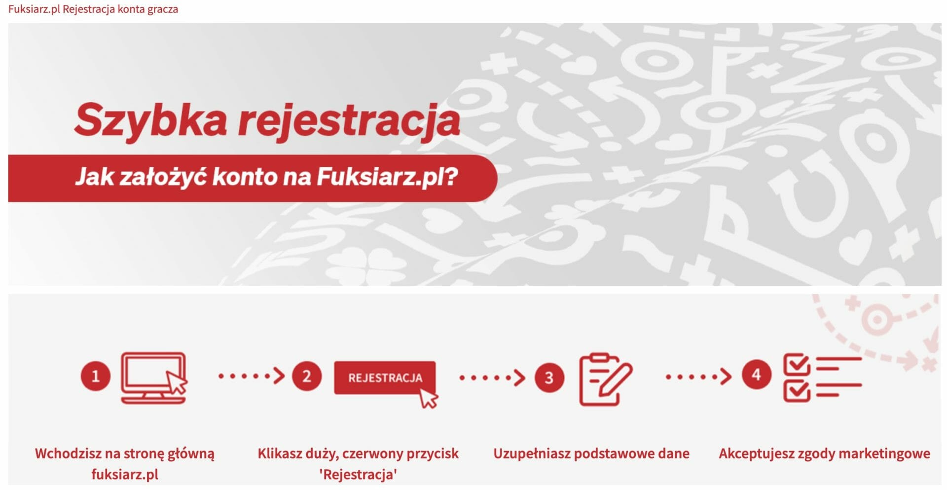 fuksiarz szybka rejestracja pl