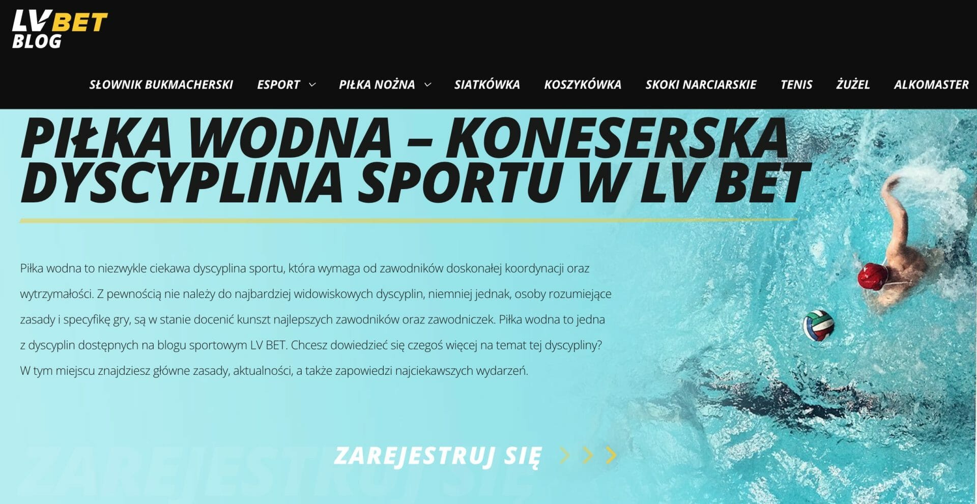 LVBet piłka wodna