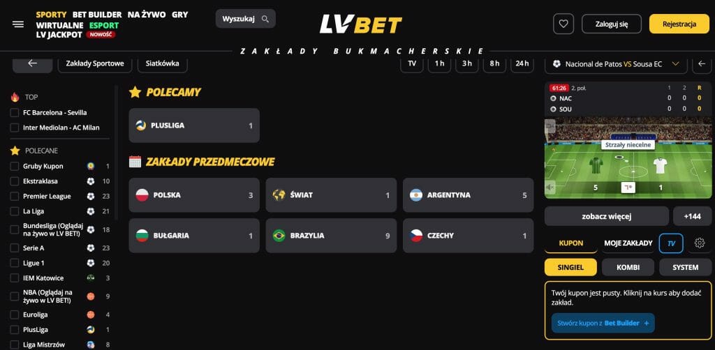 LvBet Piłki Nożnej