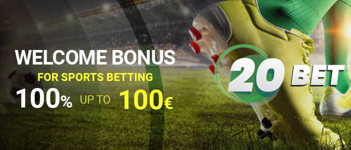 20Bet Bonus za Logowanie